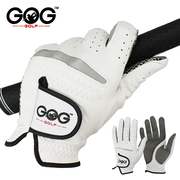 GOG高尔夫球羊皮手套男款真皮舒适单只透气防滑柔软耐磨