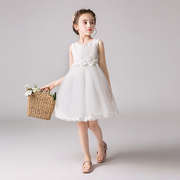 儿童礼服连衣裙夏六一(夏六一)幼儿园演出服韩版公主裙，表演走秀蓬蓬背心裙