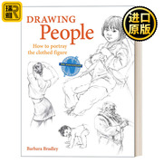 Drawing People 绘画人物：如何描绘穿衣服的人 素描 服装 技巧指南 Barbara Bradley 精装