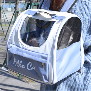 猫包外出便携双肩猫书包宠物，猫咪背包大容量，猫笼装猫的外出包用品