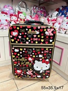 抢 日本进口hello Kitty凯蒂猫旅行箱PVC箱包皮具品质 爆