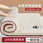 羊羔绒床垫软垫家用冬季加厚保暖褥子垫褥榻榻米垫子，定制床褥垫毛