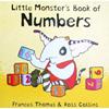 Little Monsters Book of Numbers by Frances Thomas and Ross Collins木板书Bloomsbury Publishing PLC小妖怪数字书