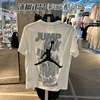 jordan耐克短袖男子，印花篮球圆领，透气运动t恤fn6030-100-010
