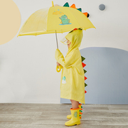 儿童雨衣男童2岁3幼儿园女宝宝，4小童斗篷，式雨披长款雨服防水套装7