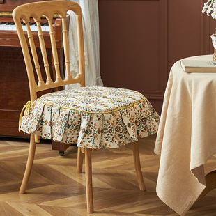美式复古椅垫 坐垫套罩欧式家用凳子座垫防滑四季通用椅子垫定制