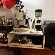 定制咖啡机置物架电饭煲架子厨房用品收纳架带滑板抽拉功能储物柜