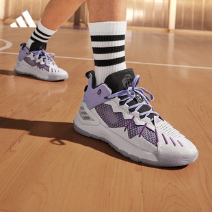罗斯SOC签名版中高帮专业篮球运动鞋男子adidas阿迪达斯