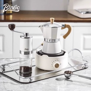 bincoo咖啡摩卡壶煮咖啡壶，家用小型意式萃取咖啡，机手冲礼盒套装