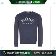 香港直邮HUGO BOSS 男士海军蓝色T恤 SALBO-50430547-410