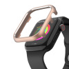 适用苹果四代表壳适用Apple watch4铝合金防摔边框金属壳保护套