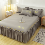 妙客（MIAOKE）床裙式床罩单件防尘保护套1.5m1.8米2床笠床单防滑