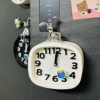 磁吸时钟冰箱贴磁贴钟表，创意电子小闹钟，准可爱磁铁厨房计时器