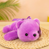 可爱紫色小熊毛绒玩具，公仔熊熊玩偶，布娃娃儿童生日礼物女生