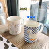 韩国ins风加油鸭马克杯，陶瓷杯早餐牛奶杯，可爱创意家用情侣杯子女