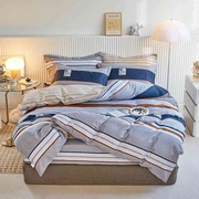 全棉斜纹活性印花1.51.8米2米床上用品纯棉床罩床笠四件套