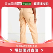 香港直邮潮奢 ASOS 女士00's 设计低腰工装橙色裤子