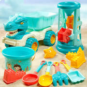 儿童玩沙子玩具套装，沙滩工具沙池，挖沙小孩海边宝宝挖土铲子桶