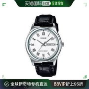 香港直邮Casio 卡西欧手表男石英表金属钢带简约魅力绅士腕表