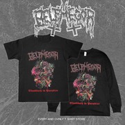 belphegor死亡金属乐队，dlackmetal黑金，死核周边纯棉长袖短袖t恤