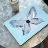 汪三岁(汪三岁)「蓝焰蝴蝶」水晶，镂空macbook保护壳mac笔记本2023款电脑保护套14寸13airm2m1m3