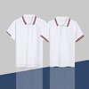 中小学生校服白色短袖T恤 夏季POLO衫运动英伦男女童北大博雅培文