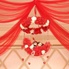 结婚婚房布置装饰创意婚礼用品花球挂饰套餐婚庆用品纱幔新房拉花