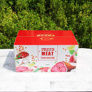 牛羊肉海鲜包装盒礼盒定制快递箱泡沫折叠保温保鲜箱