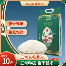n五常长粒香10斤5kg农家稻田新米,五常种植 当季新米 真空米砖