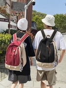 背包男双肩包轻便(包轻便)时尚潮流学生，出行书包情侣尼龙旅游电脑背包