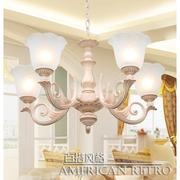 欧式铁艺吊灯锌合金灯具客厅，灯简约餐厅，灯卧室灯美式创意复古灯饰