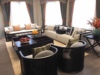 新中式实木沙发组合高端鸡翅木，现代简约客厅曲美，样板房民宿家具