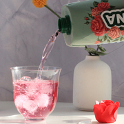 飞那玫瑰汁保加利亚玫瑰水女士，饮料florina玫瑰，水饮用网红饮品