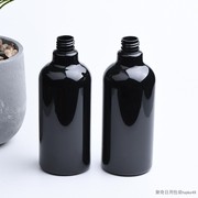 化妆品分装瓶500ml毫升黑色长颈矮胖小老鼠喷PET塑料喷雾瓶