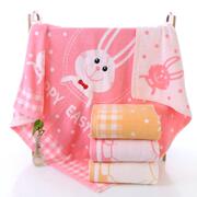 纯棉儿童毛巾被春夏幼儿园毛巾被正方形儿童空调被抱被婴儿浴巾