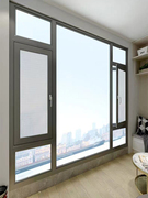 上海断桥铝门窗纱一体阳光房铝合金封阳台双层中空玻璃窗定制安装