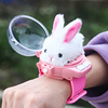 毛绒小白兔手表儿童玩具女孩女童，遥控小兔子宝宝，2赛车4幼儿园3岁6
