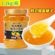 水果茶酱 特卖鲜活韩式蜂蜜柚子汁柠檬味冲饮配料奶茶店专商用