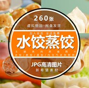 蒸饺水饺饺子美食美团外卖菜单海报宣传单页设计素材高清JPG图片