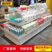 货架流水台展示台中岛展柜优品母婴文具宠物饰品超市展架