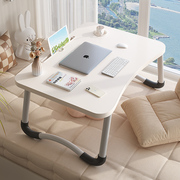 床上小桌子可折叠电脑桌，飘窗简易书桌家用学生，学习桌宿舍写字桌板