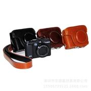 适用G16 G15相机皮套 单肩相机包 g16摄影包 g15复古保护套