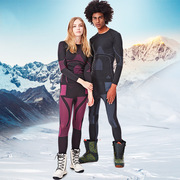 漂途滑雪内衣裤套装男女，款保暖透气速干排汗户外运动，功能内衣套装