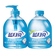 蓝月亮洗手液野菊花500g瓶，+500g瓶补装清爽去油，温和清洁保湿家用