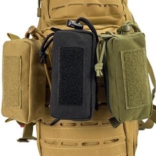 1000D军迷战术小挂包多功能户外运动包随身拉链小腰包 防水钥匙包