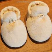 0冬季外穿12保暖加绒步秋鞋子6前婴儿新生儿学步鞋棉鞋-月外出_-