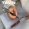 TAVN Daily Pen按压式速干黑色0.5mm金属拼色中性签字笔 2色
