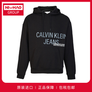 calvinklein男士2024春季全棉宽松型套头卫衣，ck纯棉套头衫潮