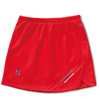 韩国羽毛球服运动裤裙女羽毛球半身裙网球短裤透气红色包臀裙