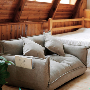 懒人沙发双人榻榻米卧室小户型，网红款沙发简易可折叠多功能沙发床